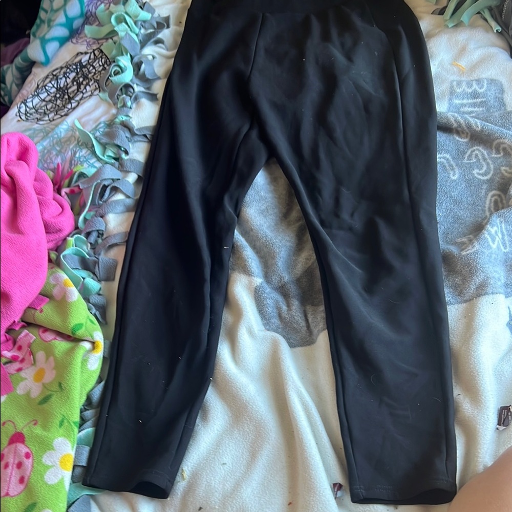 Kids Black Leggings